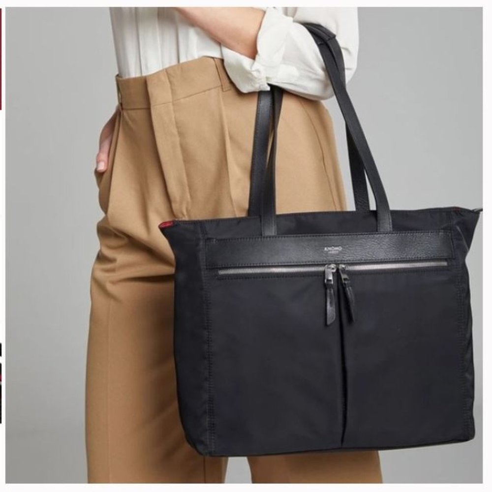 KNOMO Curzon Tote Bag in Black